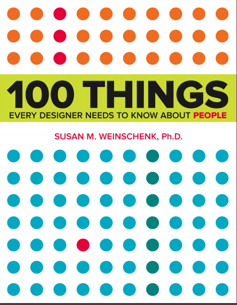 ملخص كتاب 100 things every designer needs to know about people